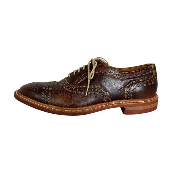 Allen Edmunds Strandmok Cap-toe Oxford Brogue Shoes w Dainite Rubber Sole  10 B main image 2